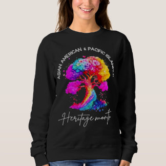 Asian American Pacific Islander Heritage Colourful Sweatshirt
