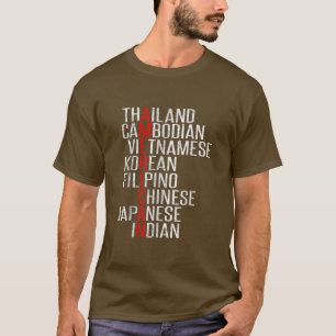 Asian American Pride We Are All Americans T-Shirt