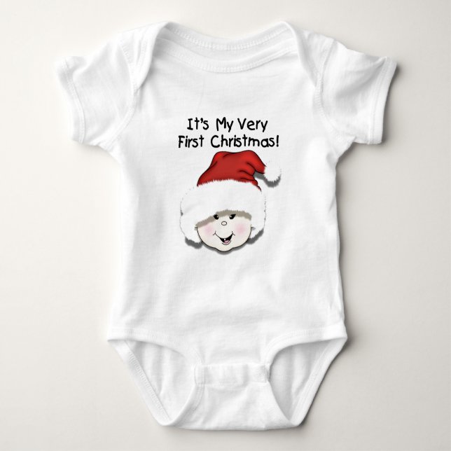 Asian Baby First Christmas Tshirt (Front)
