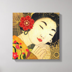 Asian Beauty Canvas Print