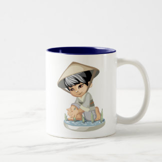 Asian Boy Mug