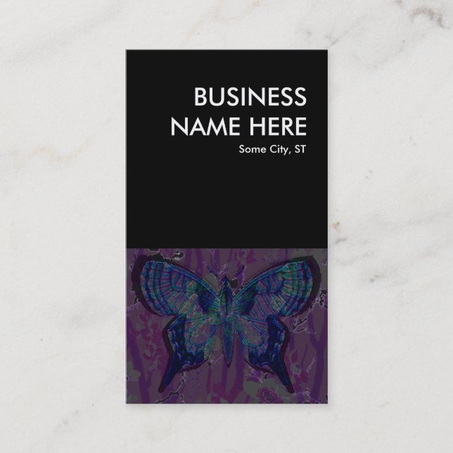 asian butterfly business card (Front)