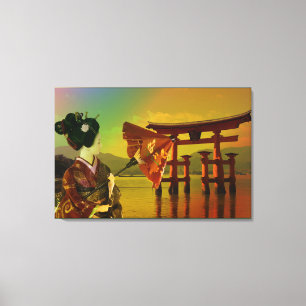 Asian Canvas Print