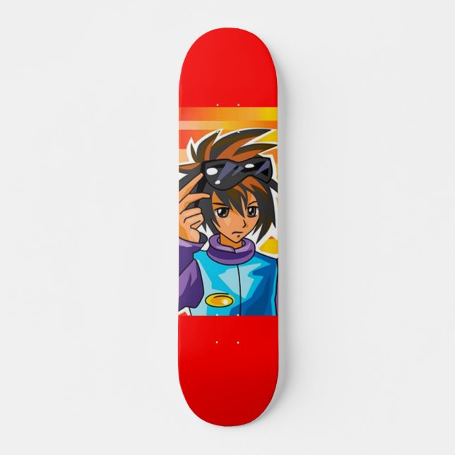 Asian Cartoon-Art Skateboard (Front)