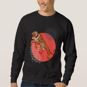 Asian Cat Wildlife Animal Predator Jungle Tiger 1 Sweatshirt