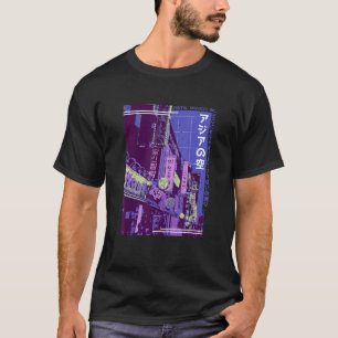 Asian City Street Cool Vaporwave Retro Fun 80s T-Shirt