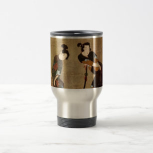 Asian Couple Travel Mug