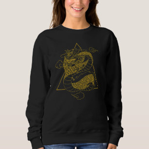 Asian Culture Fantasy Animal Mythical Chinese Drag Sweatshirt
