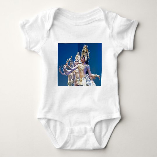 Asian Dancers Baby Bodysuit