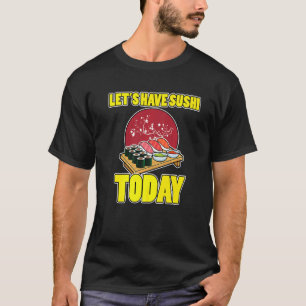 Asian diner food sushi sushiman sashimi Japan Rice T-Shirt