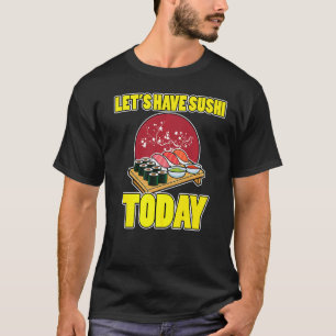 Asian diner food sushi sushiman sashimi Japan Rice T-Shirt