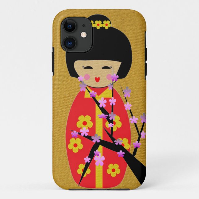 Asian Dolls Case-Mate iPhone Case (Back)