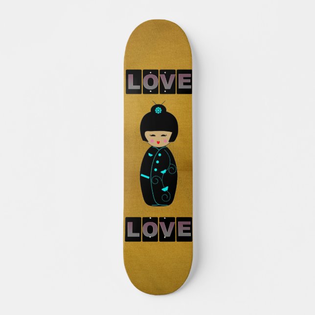 Asian Dolls Skateboard (Front)