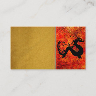 Asian Dragon Business Card