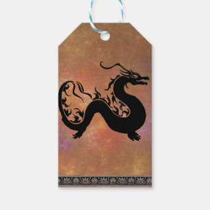 Asian Dragon Gift Tags