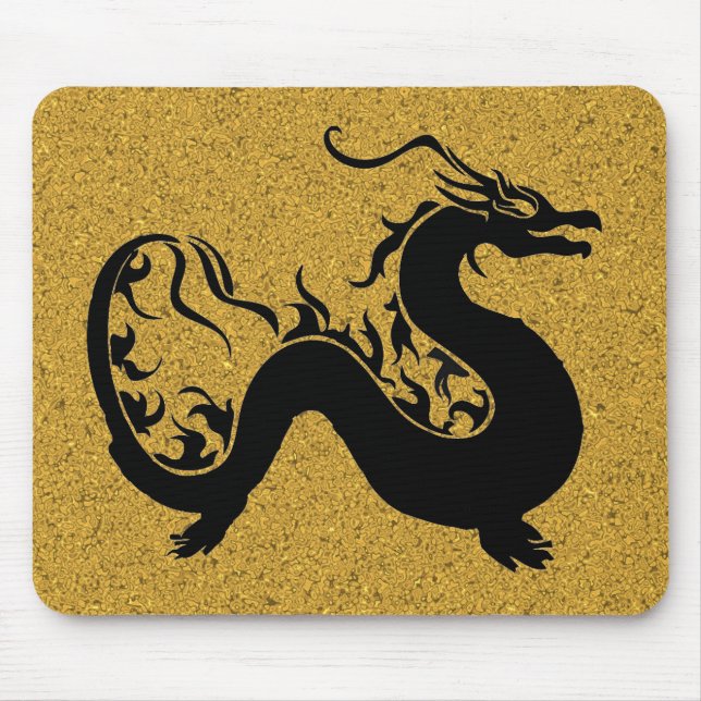 Asian Dragon Mouse Mat (Front)