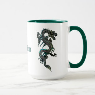 Asian Dragon Mug