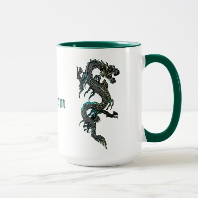 Asian Dragon Mug (Right)