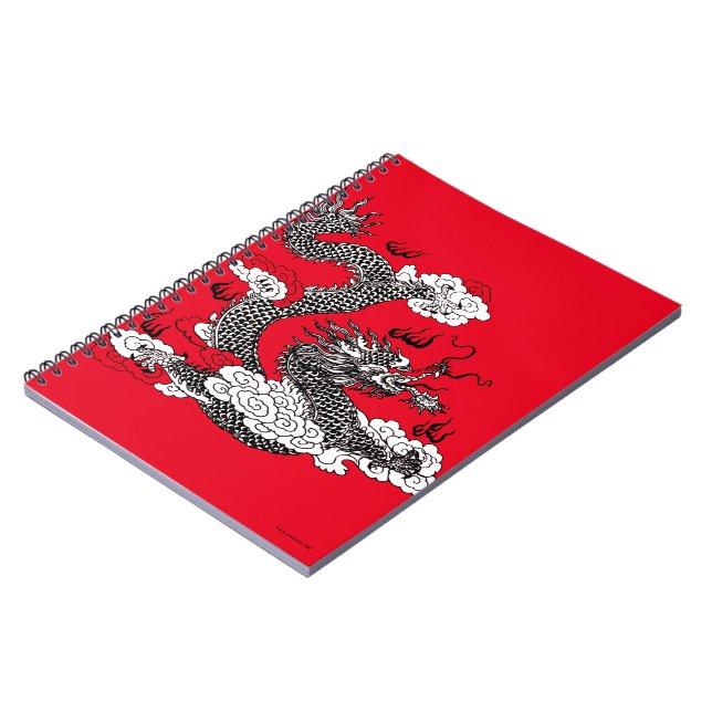 Asian Dragon Notebook (Left Side)