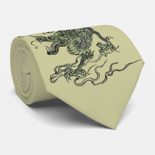 Asian Dragon Tie