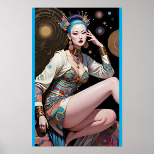 Asian Dream Flight - Ken Gauge Art Poster