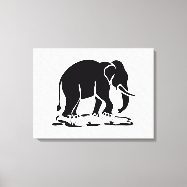 Asian Elephants Ahead Thai Elephant Trekking Sign (Front)