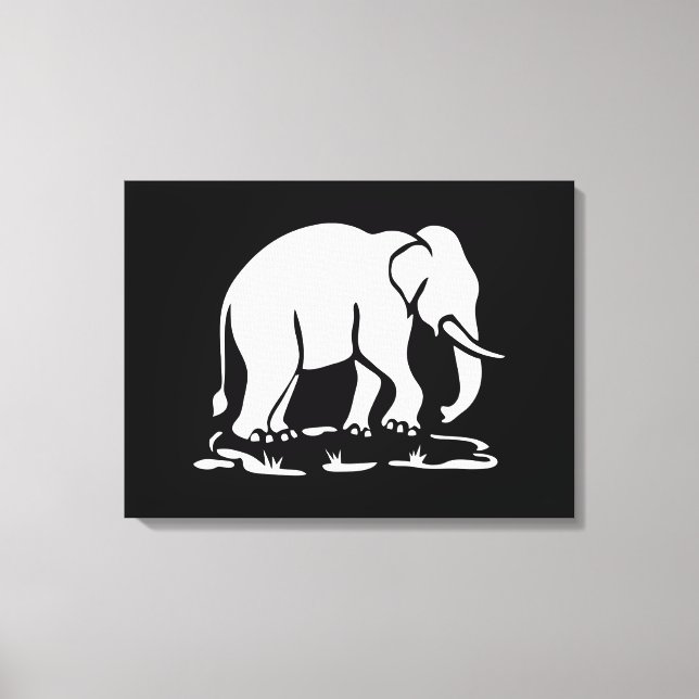 Asian Elephants Ahead Thai Elephant Trekking Sign (Front)