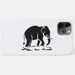 Asian Elephants Ahead Thai Elephant Trekking Sign iPhone 11 Pro Max Case