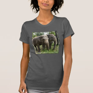 Asian Elephants Side by Side T-Shirt