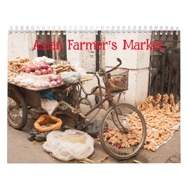 Asian Farmer's Market Calendar (Cover)