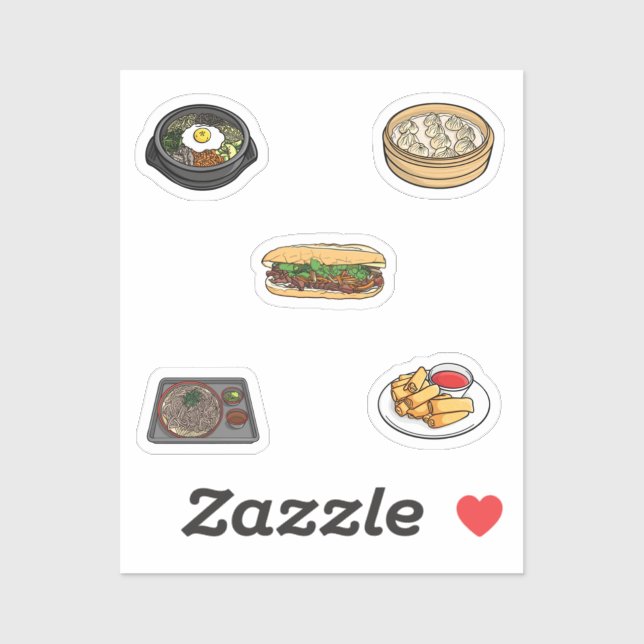 Asian food collection (Sheet)