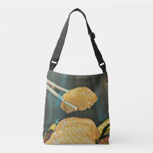 Asian food sushi lover crossbody bag