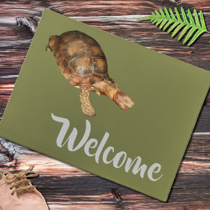 Asian Forest Tortoise - Welcome Doormat