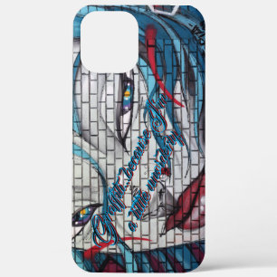 Asian Girl Graffiti iPhone 12 Pro Max Case