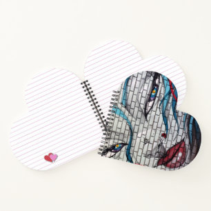 Asian Girl Graffiti  Notebook