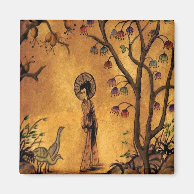 Asian Girl ~ Magnet (Front)