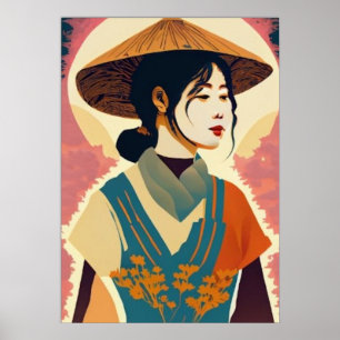 Asian Girl Poster
