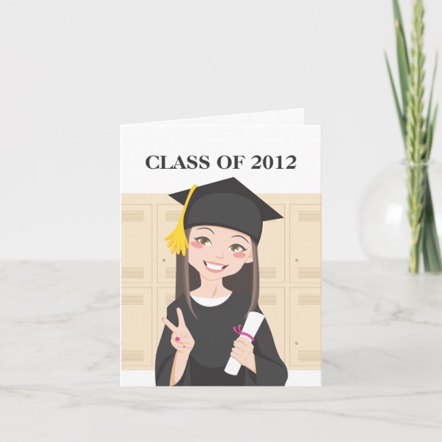 Asian Graduate Card (Front)