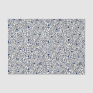 Asian Japanese Floral Pattern Tissue Paper