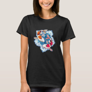 Asian Koi Fish Yin Yang Koi Pond T-Shirt
