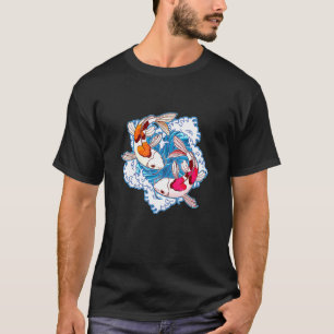 Asian Koi Fish Yin Yang Koi Pond T-Shirt