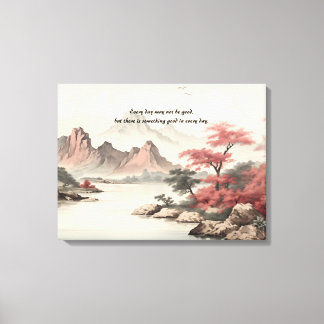 Asian Landscape Beauty Canvas Print