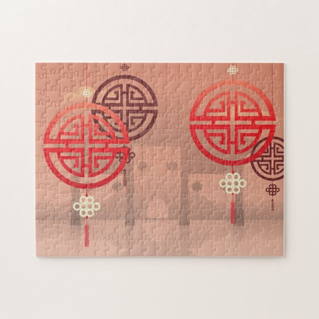 Asian Lanterns Jigsaw Puzzle (Horizontal)