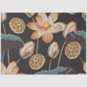 Asian lotus flower. Tissue Paper