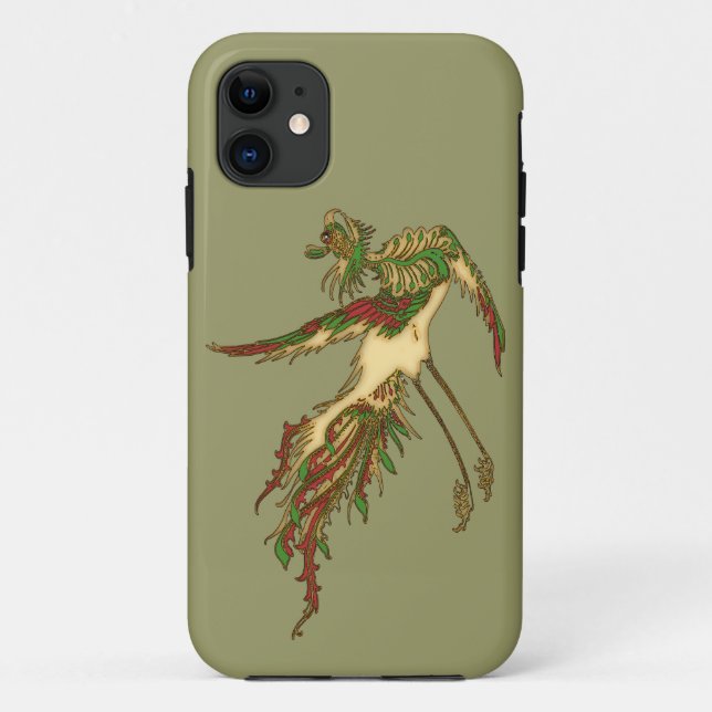 Asian Luck Dragon Ancient Art Design iPhone 5 Case (Back)