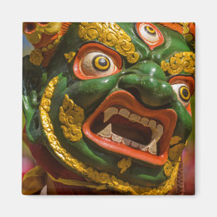 Asian Masked Dancer Magnet