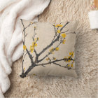 Asian Minimalist Yellow Blossom Branch