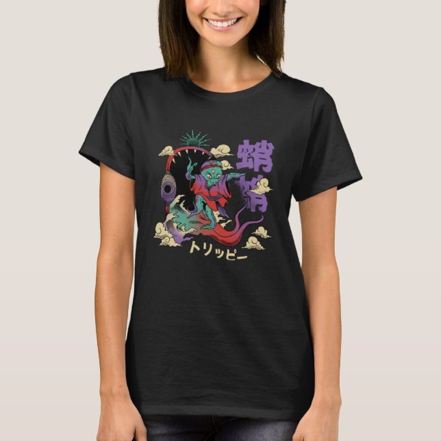 Asian Monsters Octopus T-Shirt (Front)