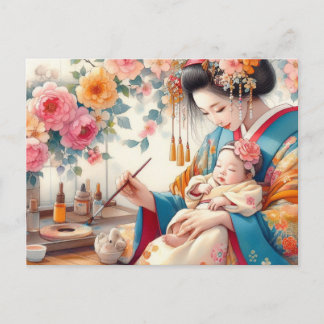  Asian Mum 15 Postcard