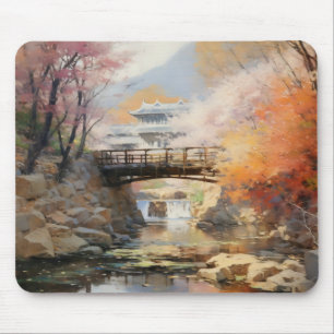 Asian Nature Landscape Mouse Mat